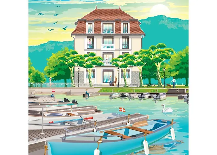 La Du Petit Port - Appartements&chambres * Aix-les-Bains